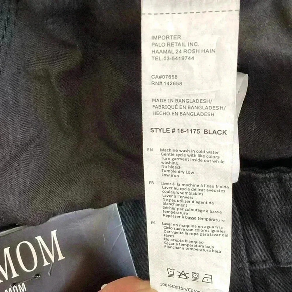 NWT Refuge Denim 80’s Mom Jean  SIZE 9 - Picture 8 of 9